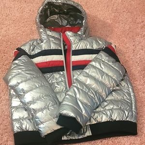 Tommy Hilfiger.  Junior puffer hooded coat. XL NWOT